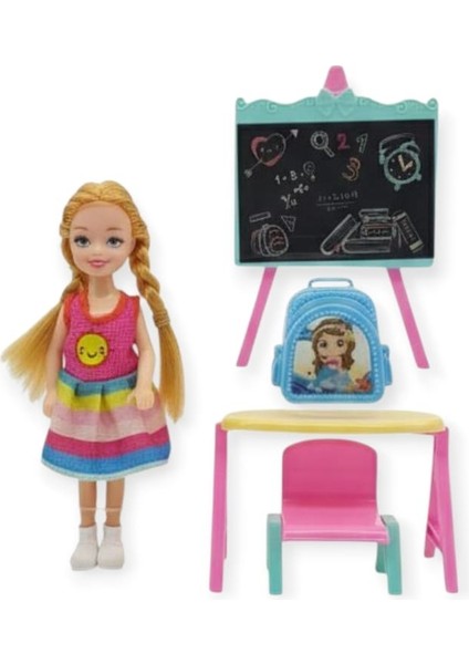 Öğrenme Zamanı - Okul Oyun Seti - A8-21 - Sarışın (Lisinya)