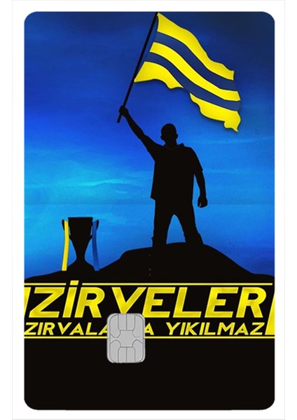 Kart Kaplama Sticter Etiket 6 Adet 60011 Fenerbahçe fiyatları