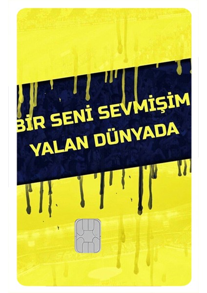 Kart Kaplama Sticter Etiket 6 Adet 60011 Fenerbahçe indirimleri