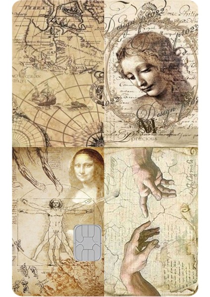 Kart Kaplama Sticker Banka Kredi Kartı Kaplama Stickeri KK1354