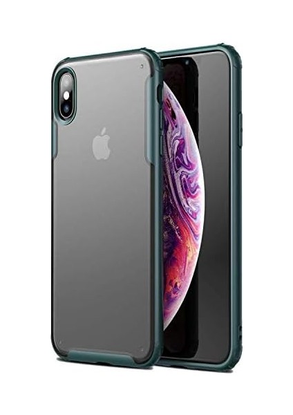 Xs Için Kılıf Frosted Frame Yeşil [ Xs ile Uyumlu Kılıf - Yeşil] modelleri