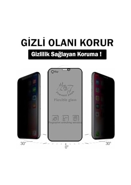 Kzy Iletişim 15 Pro Max ile Uyumlu Tam Kaplayan Mat Seramik Esnek Hayalet Ekran Koruyucu fiyatları