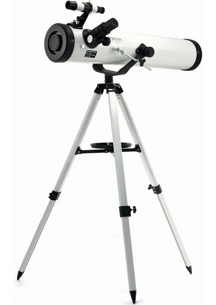 76X700 Profesyonel Aynalı Uzay Teleskopubeyaz