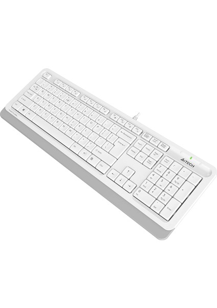 Tech FK10 Q USB Türkçe Fn-Multimedya Klavye, Beyaz