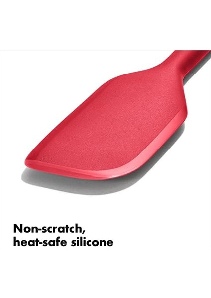 - Good Grips Silikon Spatula, Orta Boy, Marmelat ve Daha Fazlası Için, Siyah modelleri