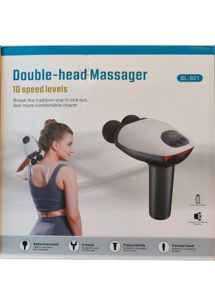 Çift Başlıklı Şarjlı Masaj Robotu Nrd - 9191 - Lisinya