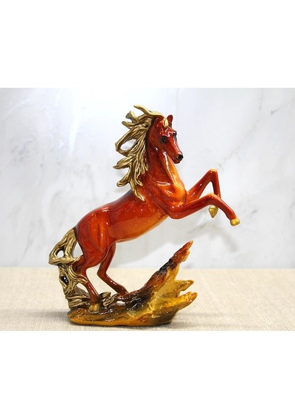Polyester Şahlanmış At Figürü ALK4590 - Lisinya