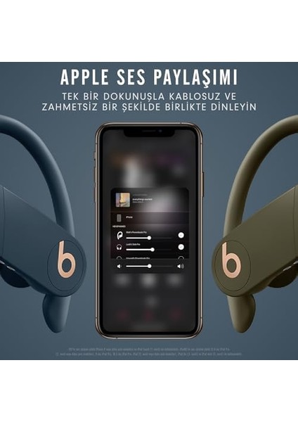Pro Tümüyle Kablosuz Kulak Içi Kulaklık - H1 Kulaklık Çipi, 1 Bluetooth®, 9 Saat Dinleme Süresi, Tere Dayanıklı Kulaklıklar - Lacivert modelleri
