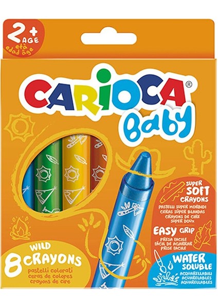 Jumbo Pastel Boya 8'li 1 Adet