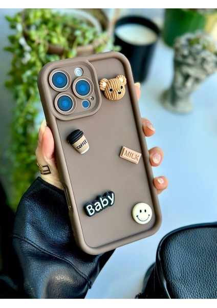 Aksesuar 16 Promax Uyumlu Çikolata Baby Oyuncak Tasarımlı Silikon Kılıf - Çikolatababy