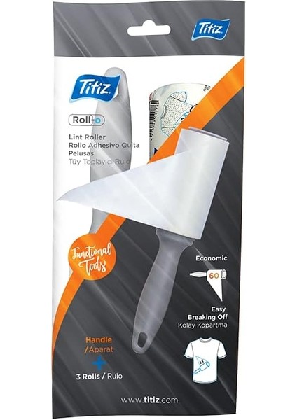 Kedi Köpek Saç Kıl Tüy Toplayıcı Rulo, 1 Rulo 2 Yedek Her Biri 60 Yaprak fiyatları