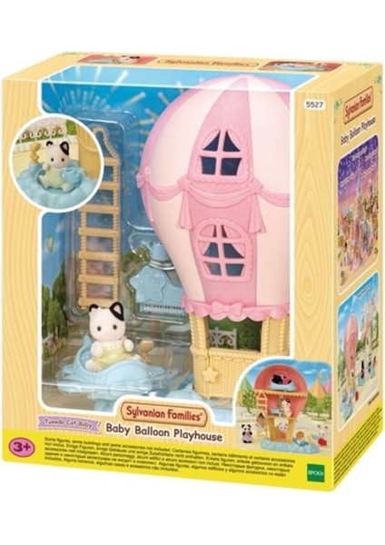 Sylvanian Families Bebek Balon Oyun Evi – Mini Figürlü Taşınabilir Oyun Seti