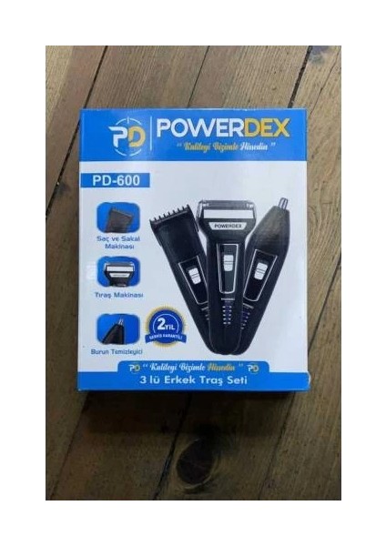 Powerdex PD-600 Çok Amaçlı Traş Makinesi