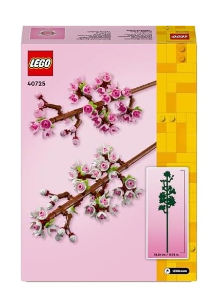 40725 Kiraz Çiçekleri – 8 Yaş ve Üzeri Yaratıcı Çocuklar Için Inşa Edilebilen Çiçek Modeli, Kutlama ve Doğum Günü Için Anlamlı Hediye Fikri, Dekoratif Yapım Seti fiyatları