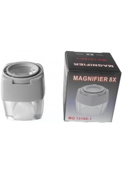 8x Odaklama Mini Cep Büyüteç MG131001 fiyatları