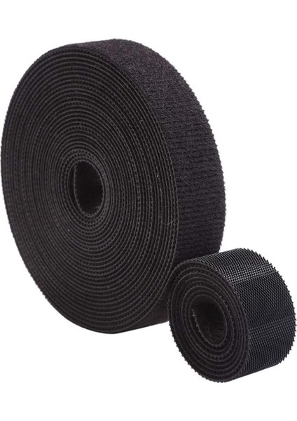 5 Metre Sırtsırta, Kablo Düzenleyici Süper Bağı - Siyah