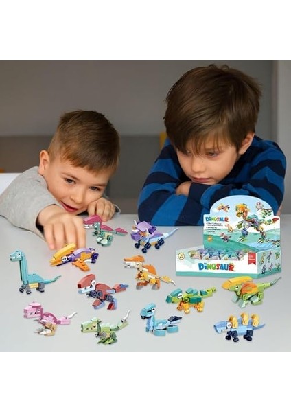 Sök Tak 12IN1 Dinozor 405 Parça modelleri