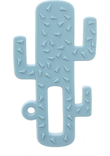 Silikon Diş Kaşıyıcı Kaktüs Mavi 1 Adet