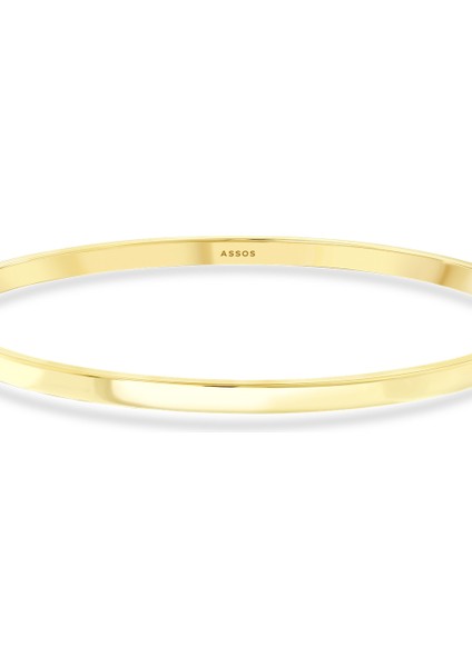 Altın Kelepçe Bilezik - 14K indirimleri