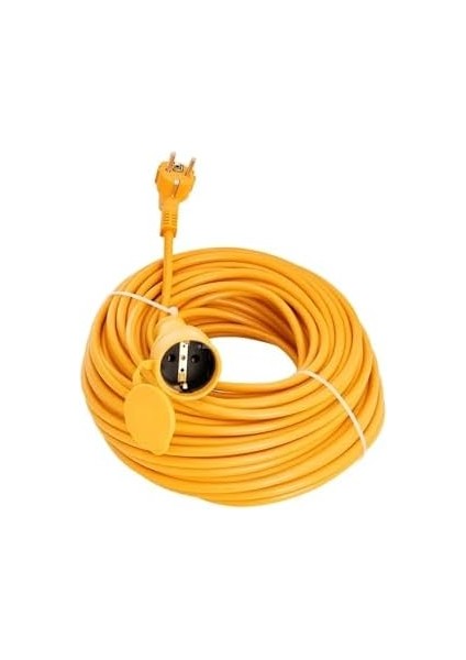 Seyyar Uzatma Kablosu, Erkek ve Dişi Fiş Kaplinli, Kapaklı Prizli, 3x2.5 Mm, Kalın Kablo, Bahçe, Şantiye, Atölye ve Dış Mekan Kullanımına Uygun, Güvenli Güç Bağlantı Kablosu (30 Metre) modelleri
