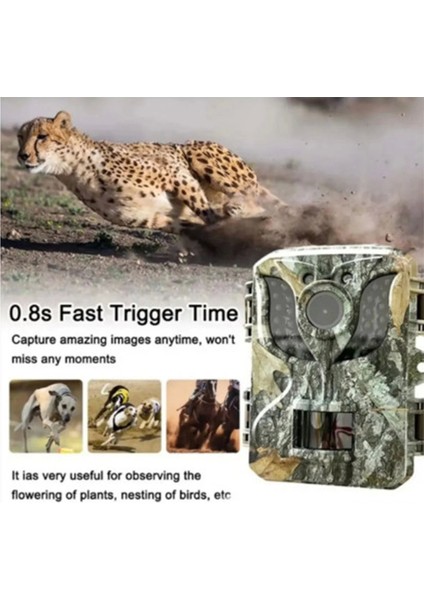 Fotokapan Kamera 16MP Full Hd 1080P Gece Görüşlü 2 Inç LCD Ekran Su Geçirmez - Lisinya indirimleri