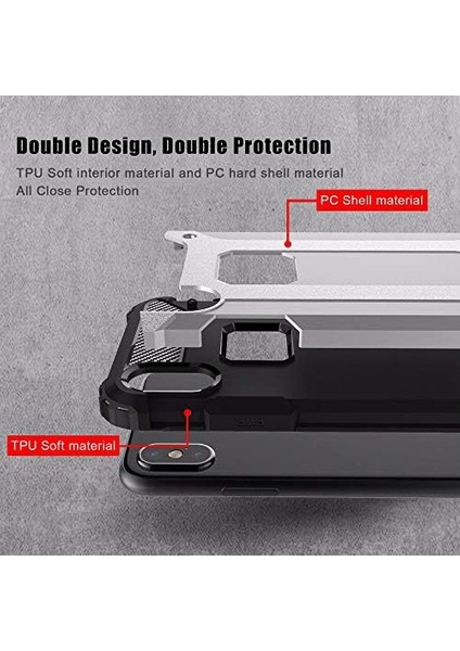 Xs Max (6.5&apos;&apos;) Için Kılıf Rugged Mavi [ Xs Max ile Uyumlu Kılıf - Mavi] modelleri