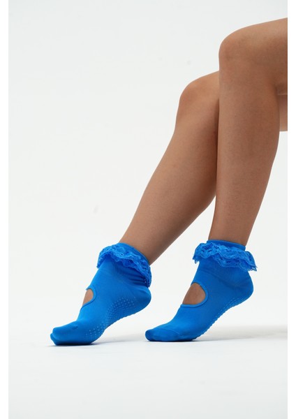 M'tutu Mavi Kaydırmaz Spor Çorap fırsatları