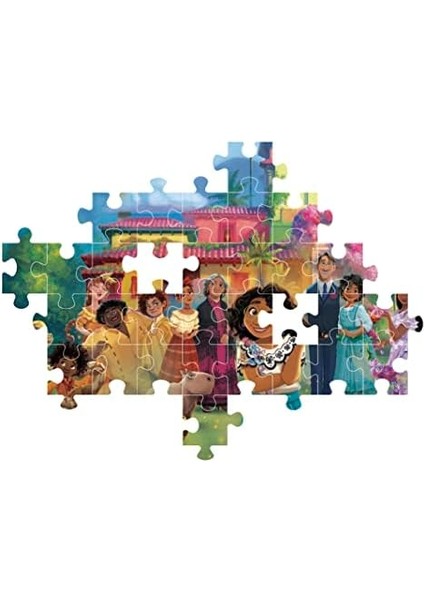 104 El. Super Kolor Encanto 25746 Puzzle modelleri