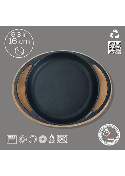 Döküm Mini Yuvarlak Çap 16, Tava fiyatları