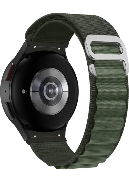 7/6/5/4/fe Serisi (40MM/44MM) 6/4 (47MM/43MM/42MM) 5 Pro 45MM Için Hafif ve Yumuşak 20MM Kavisli Loop Kumaş Kordon