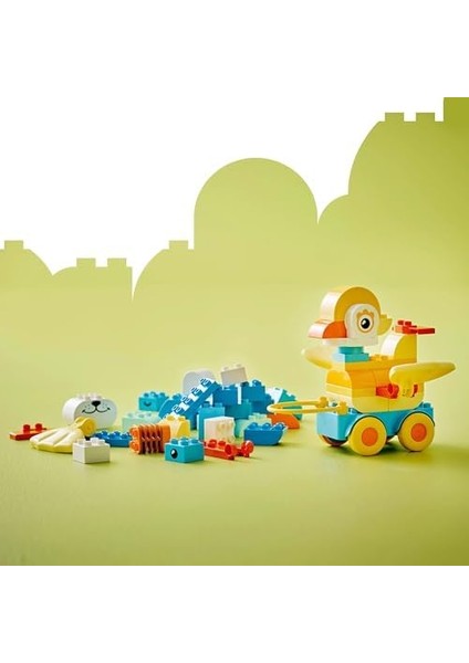 Kasabası 3’ü 1 Arada Tekerlekli Hayvanlar 10448 – 2 Yaş ve Üzeri Hayvansever Çocuklar Için Hayal Gücü Geliştiren Eğitici Oyuncak Yapım Seti, Doğum Günü Hediyesi (58 Parça) modelleri