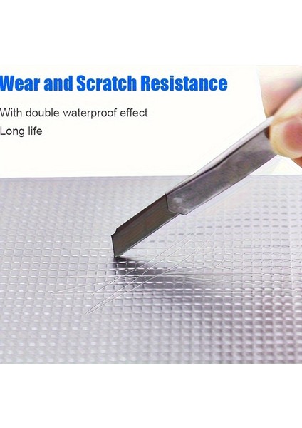 Su Geçirmez Çatlak Bandı 10CM 5m Yüksek Sıcaklık Dayanıklı Çatı Boru Duvar Onarım Çamur Bant ( Lisinya )