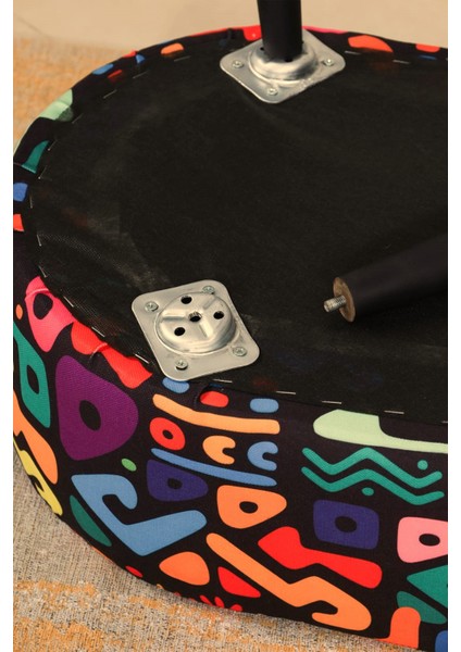 benco dekoratif bench - modern renkli - gürgen ayaklı - oval puf - çok amaçlı kullanım - modern bench indirimleri