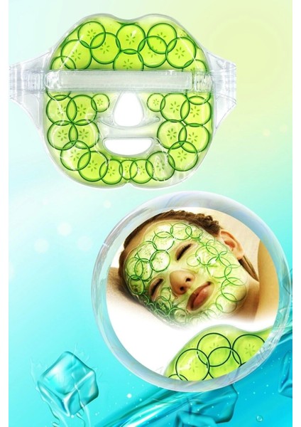 Salatalık Yüz Maske Jel Sıcak Soğuk Kullanım Rahatlatıcı ( Lisinya ) fırsatları