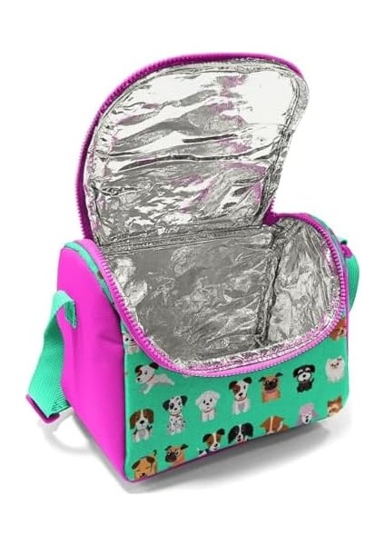 Kız Çocuk Pembe Yeşil Köpek Okul Beslenme Çantası - Thermo Yalıtımlı fiyatları