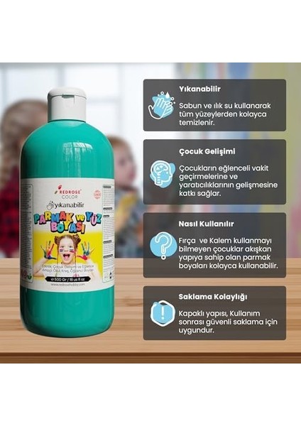 Rose Turkuaz Parmak 500 gr fiyatları