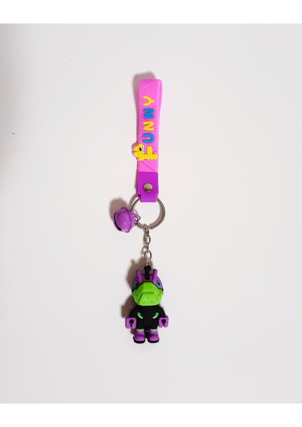 Anahtarlık Yeşil Robot