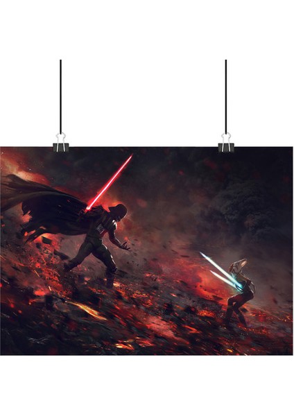 Darth Vader Poster5 - Retro Duvar Dekoru