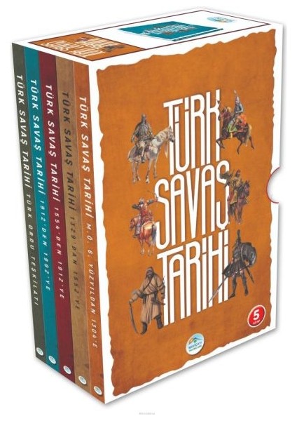 Türk Savaş Tarihi Seti 5 Kitap