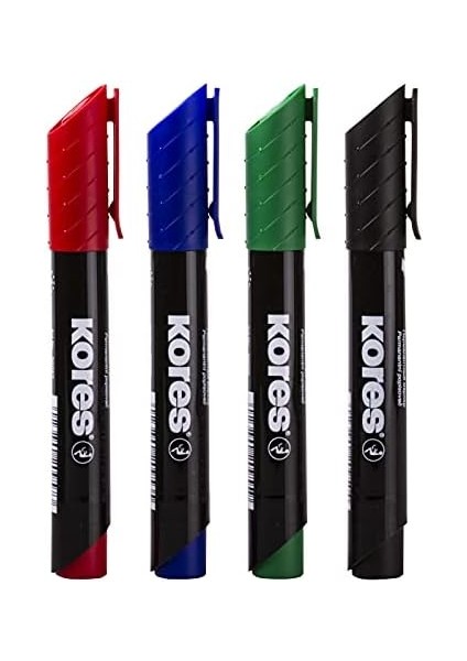 Xp1 4 Adet Marker Kalıcı Yuvarlak Uçlu Çeşitli Renklerde modelleri