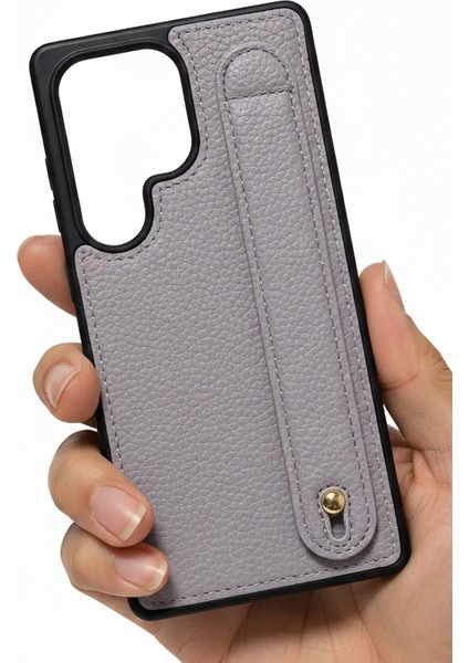 Samsung Galaxy S25 Ultra Lila,tutmaçlı Yumuşak Deri Kılıf fiyatları