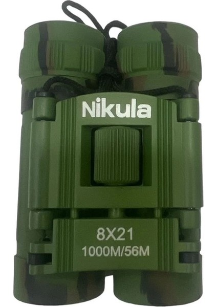 8X21 Dürbün Kamuflaj Av Dürbünü 56M/1000M Kauçuk Kaplama fırsatları