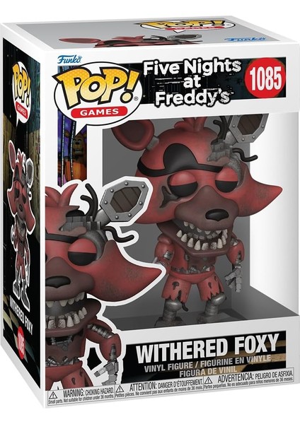 Pop Games: Nights At &apos;s - Withered Foxy Figür