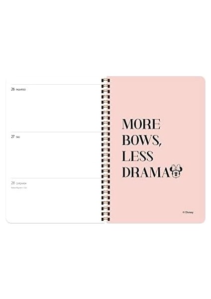 Minnie Mouse 2023 Haftalık Ajanda - Get It, 13X19,5 fiyatları