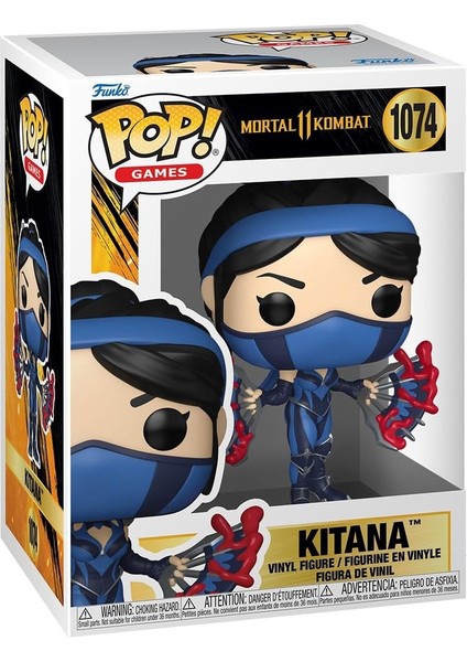 Pop Games: Mortal Kombat - Kitana Figür
