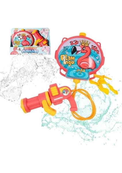 1200 ml Su Kapasiteli Sırt Çantalı 9 Metre Atış Mesafeli Su Tabancası 20 cm - Çantalı Oyuncak Su Tabancası Taşınabilir Dinozor ve Desenli ( ) fiyatları