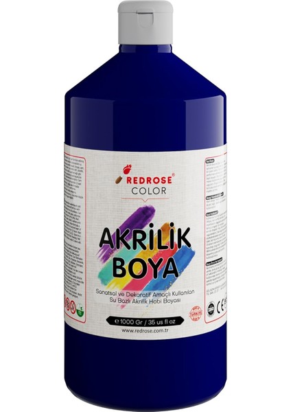 Rose Lacivert Akrilik 1000 gr