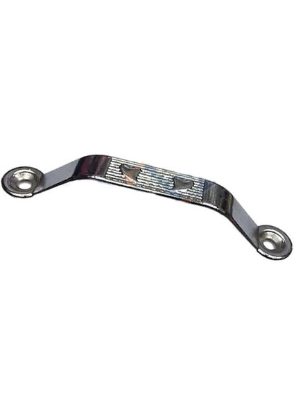Dekoratif Zamak Kulp Dıştan - 64MM, Nikel, 1 Adet