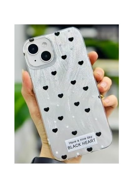 Go Aksesuar 13-14 ile Uyumlu Kalp Renk Geçişli Parlak Tasarımlı Silikon Kılıf fiyatları