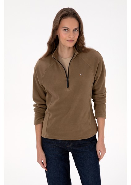 Kadın Haki Sweatshirt 50316714-VR027